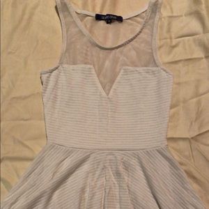 Ocean drive cream mini dress!! Size M(fits like S)